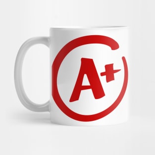 A Plus Exam Grade Mug